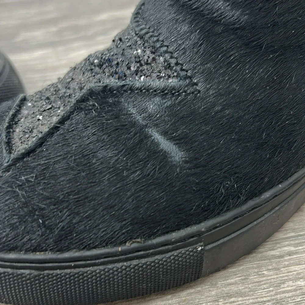 Movie’s Cow Hide Ankle Boots with Star Detail Size 4